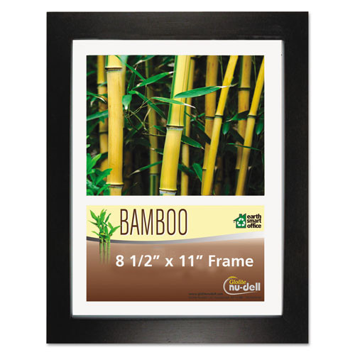Frame,8.5x11,bamboo,bk