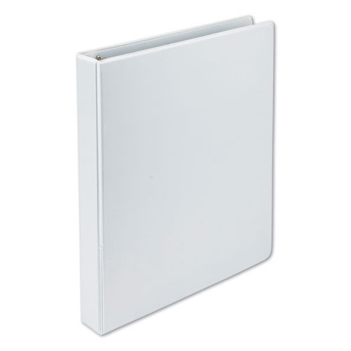 Earth's Choice Biobased D-ring View Binder, 3 Rings, 1" Capacity, 11 X 8.5, White