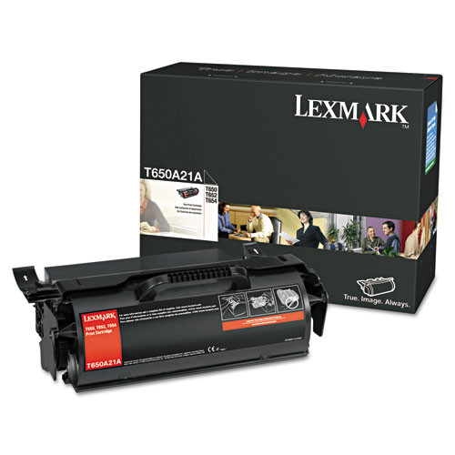 T650a21a Toner, 7,000 Page-yield, Black