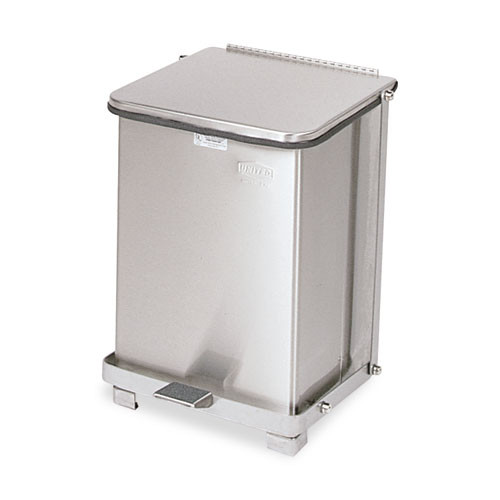 Wastebasket,4gal,stp,stst