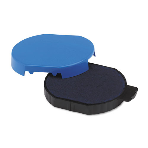 T5415 Professional Replacement Ink Pad For Trodat Custom Self-inking Stamps, 1.75" Diameter, Blue