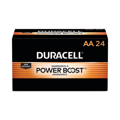 Power Boost Coppertop Alkaline Aa Batteries, 24/box