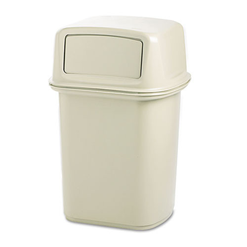 Ranger Fire-safe Container, 45 Gal, Structural Foam, Beige