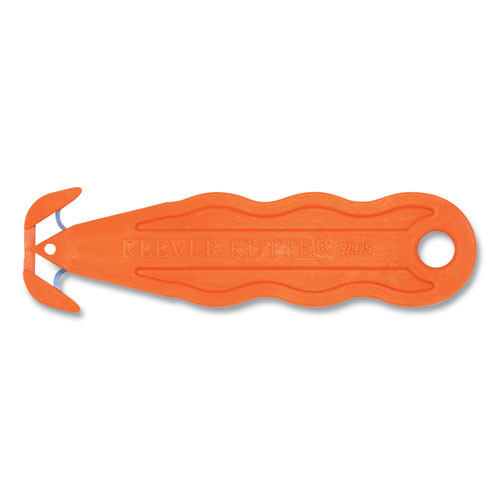 Kurve Blade Plus Safety Cutter, 5.75" Plastic Handle, Orange, 10/box