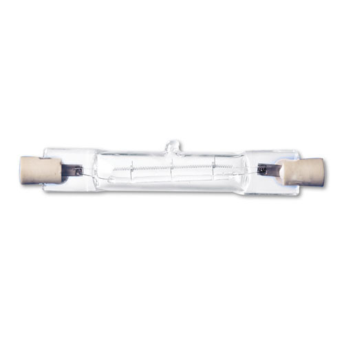 Quartzline Tungsten Halogen Bulb, T3, 100 W, Clear