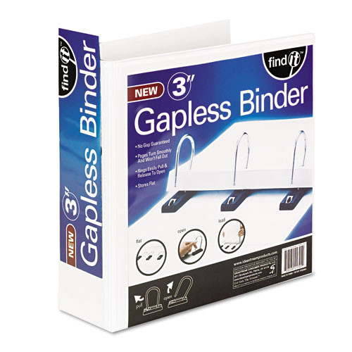 Bndr,gapless View,3",wht