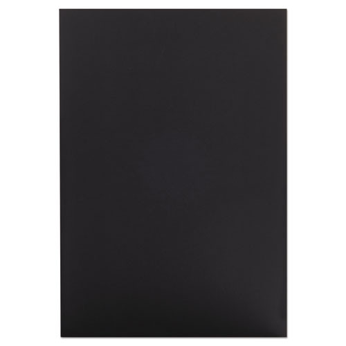 Cfc-free Polystyrene Foam Board, 20 X 30, Black Surface And Core, 10/carton