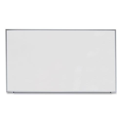 Dry Erase Board, Melamine, 72 X 48, Satin-finished Aluminum Frame