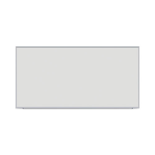Dry Erase Board, Melamine, 96 X 48, Satin-finished Aluminum Frame
