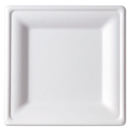 Plate,8" Sq,wh,500/ct