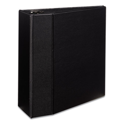 Durable Non-view Binder With Durahinge And Ezd Rings, 3 Rings, 5" Capacity, 11 X 8.5, Black, (7901)