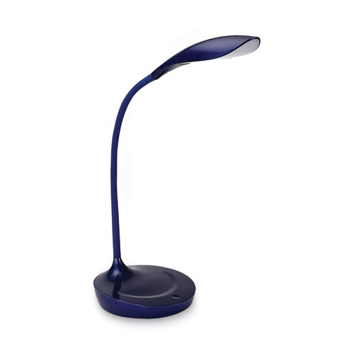 Konnect Gooseneck Desk Lamp, Blue