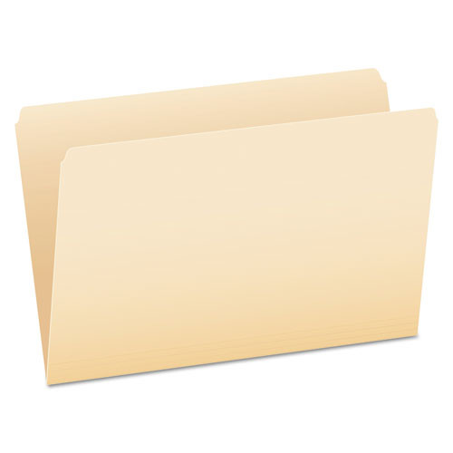 Manila File Folders, Straight Tabs, Legal Size, 0.75" Expansion, Manila, 100/box - PFX753
