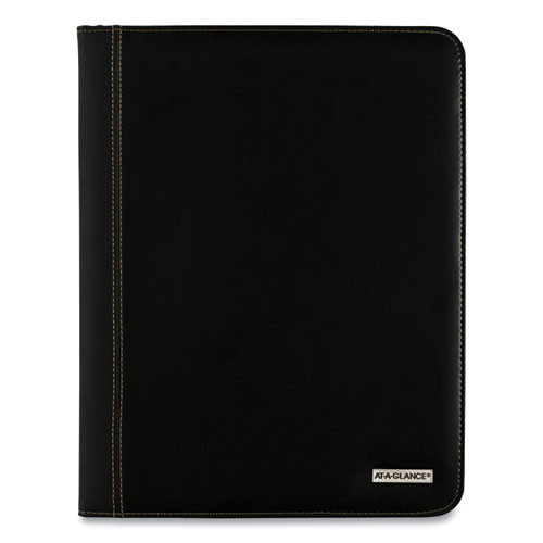 Executive Monthly Padfolio, 11 X 9, Black Cover, 13-month (jan To Jan): 2023 To 2024