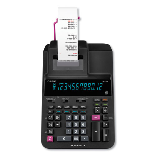 Calculator,printing,bk - CSODR270RBK
