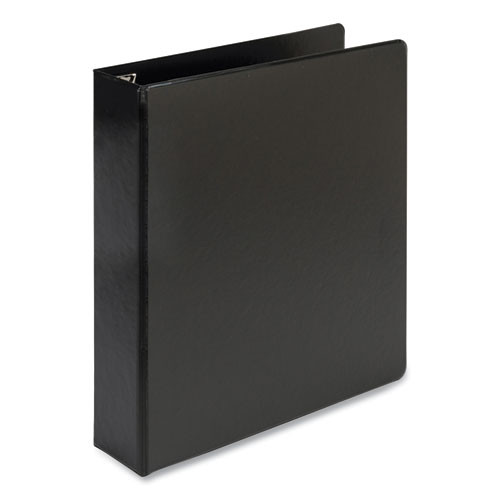 Earth's Choice Heavy-duty Biobased Locking D-ring View Binder, 3 Rings, 1.5" Capacity, 11 X 8.5, Black