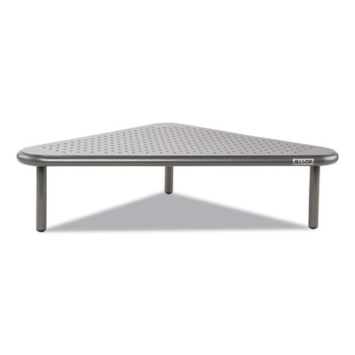 Metal Art Corner Stand, 20" X 11.5" X 5", Pewter, Supports 40 Lbs