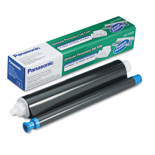 Kx-fa93 Thermal Film Roll, 225 Page-yield, Black