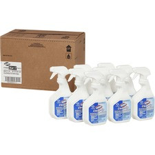 CloroxPro Clean-Up Disinfectant Cleaner Spray with Bleach - 32 fl oz (1 quart) - 9 / Carton