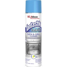 fantastik Oven & Grill Cleaner - Ready-To-Use Aerosol - 20 fl oz (0.6 quart) - Pleasant Scent - 6 / Carton - Clear