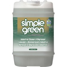 Simple Green Industrial Cleaner/Degreaser - Concentrate Liquid - 640 fl oz (20 quart) - Original Scent - 1 Each - White