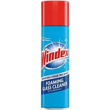 Windex Foaming Glass Cleaner - Aerosol - 19.7 fl oz (0.6 quart) - 1 Each - White