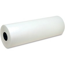 Pacon Kraft Paper - Classroom Activities, Painting, Craft - 7"Height x 24"Width x 1000 ftLength - 1 / Roll - White