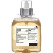 Gojo FMX-12 Refill Foam Antibacterial Handwash - Fresh Fruit Scent - 42.3 fl oz (1250 mL) - Bacteria Remover - Hand - Amber - Triclosan-free - 1 Each