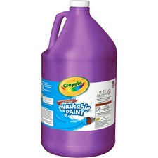 Crayola 1 Gallon Washable Paint - 1 gal - 1 Each - Violet