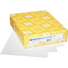 Classic Crest Inkjet, Laser Copy & Multipurpose Paper - Natural White - Letter - 8 1/2" x 11" - Smooth - 500 / Ream - Green Seal - Watermarked, Acid-free, No Cotton Content, Ream-wrapped
