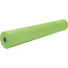 Spectra ArtKraft Duo-Finish Kraft Paper - ClassRoom Project - 36"Width x 1000 ftLength - 1 / Roll - Lite Green - Kraft