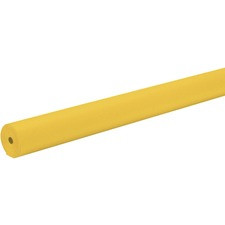 Pacon Duo-Finish Kraft Paper - ClassRoom Project - 48"Width x 200 ftLength - 1 / Roll - Canary - Kraft