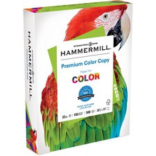 Hammermill Paper for Color 8.5x11 Inkjet, Laser Copy & Multipurpose Paper - White - 100 Brightness - Letter - 8 1/2" x 11" - 32 lb Basis Weight - 500 / Ream - FSC
