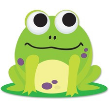 Ashley Magnetic Frog Whiteboard Eraser - Used as Mark Remover - Magnetic, Lightweight - Green - 1Each