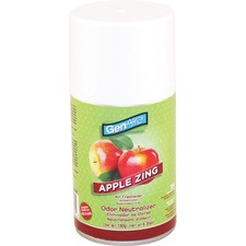 Impact Products Metered Dispenser Air Freshener Spray - Aerosol - 6000 ft - 6.4 fl oz (0.2 quart) - Apple Zing - 12 / Carton - Odor Neutralizer