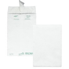 Quality Park Flap-Stik Open-end Envelopes - Catalog - #1 - 6" Width x 9" Length - 14 lb - Peel & Seal - Tyvek - 100 / Box - White