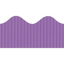 Bordette Decorative Border - Violet - 2.25" x 50' - 1 Roll/Pkg