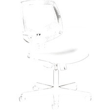 HON Volt Chair - Black Bonded Leather Seat - Black Mesh Back - Black Frame - Black
