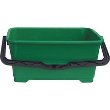 Unger Heavy-duty 6-gallon Pro Bucket - 24 quart - Handle - 10.5" x 11.5" - Green - 1 Each