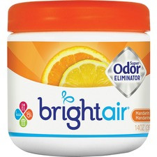 Bright Air Super Odor Eliminator Air Freshener - 14 oz - Mandarin Orange, Fresh Lemon - 60 Day - 1 Each