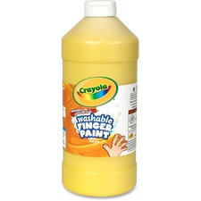 Crayola Washable Finger Paint Markers - 2 lb - 1 Each - Yellow