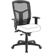 Lorell High Back Chair Frame - Black - 1 Each