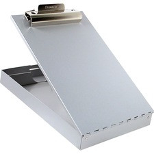 Saunders Redi-Rite Holder/Portable Desktop - 1" Clip Capacity - Storage for Stationary - 8 1/2" x 12" - Aluminum - 1 Each