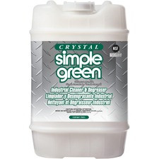 Simple Green Crystal Industrial Cleaner/Degreaser - 640 fl oz (20 quart) - 1 Each - Clear