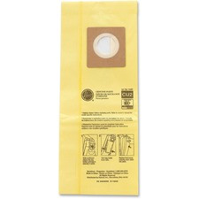 Hoover HushTone Vacuum Allergen Bags - 40 / Carton - Yellow