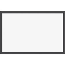 U Brands Magnetic Dry Erase Board, 23 x 35 Inches, Black Wood Frame (311U00-01) - 23" (1.9 ft) Width x 35" (2.9 ft) Height - White Painted Steel Surface - Black Medium Density Fiber (MDF) Frame - Rectangle - Horizontal/Vertical - 1 Each