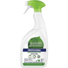 Seventh Generation Professional Disinfect Kitchen Spray - Spray - 32 oz (2 lb) - Lemon Citrus Scent - 4 / Carton - White