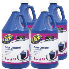 Zep Odor Control Concentrate - Concentrate Liquid - 128 fl oz (4 quart) - Fresh Scent - 4 / Carton - Blue