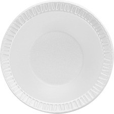 Solo Concorde Non-Laminated Dinnerware - Serving - Disposable - White - Textured - Foam Body - 1000 / Carton
