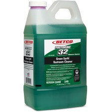 Betco Green Earth Restroom Cleaner - Concentrate Liquid - 64 fl oz (2 quart) - Citrus Floral Scent - 4 / Carton - Green